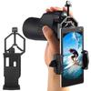Aluminium Alloy Universal Mobile Phone Mount Clamp Holder for Astronomical Telescope Binocular Monocular