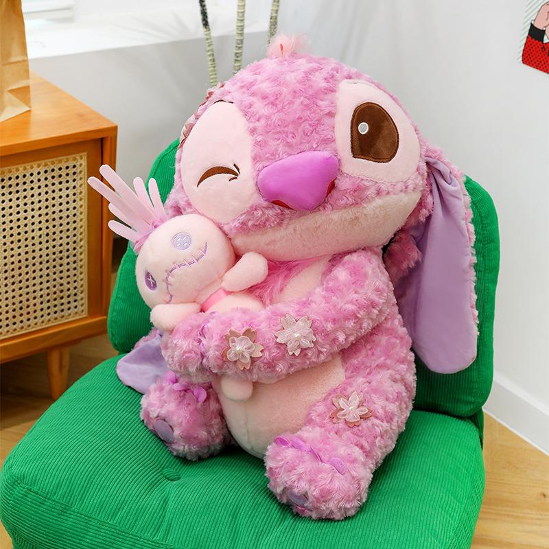 Cartoon Sakura Stitch, Stitch Starbaby Plush Toy, Claw Machine Plush Doll 2026 30cm0.3kg