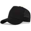 Unisex Solid Color Personality Baseball Net Caps Spring Summer Outdoor Adjustable Casual Hats Dad Hat Sunscreen Hat