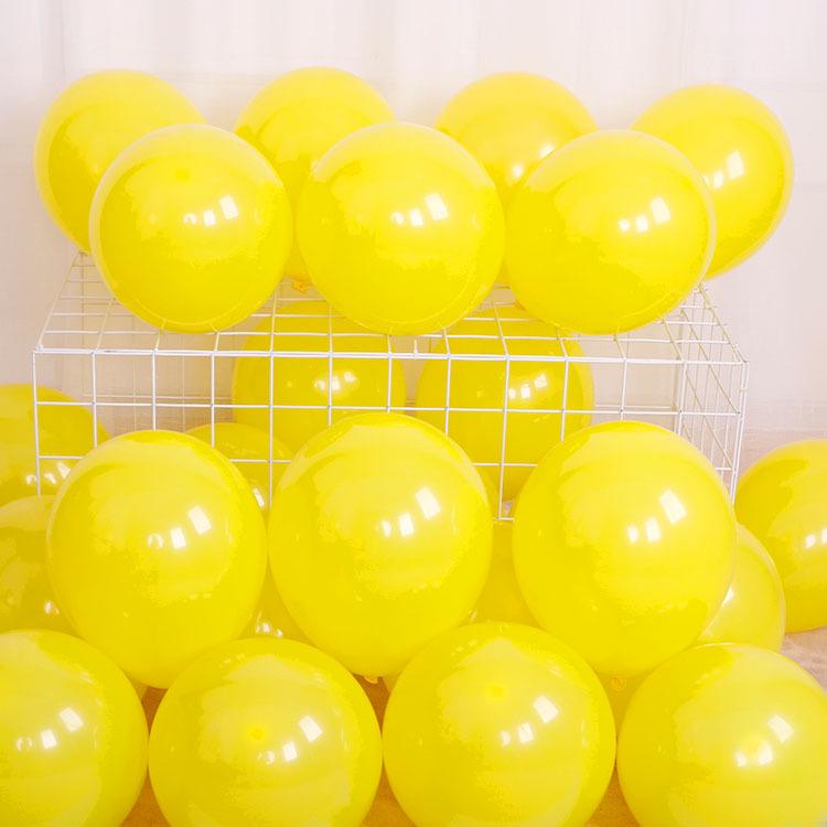 Thickened 10-Inch Matte Balloons - 1,000 Pieces for Weddings & Birthdays