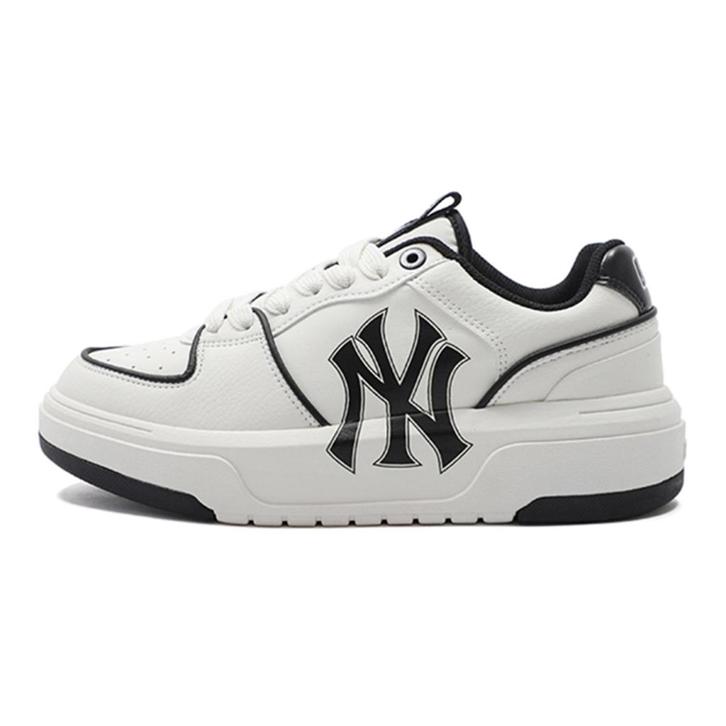 MLB Chunky Liner Skateboard Shoes Unisex Low Top Blue 3ASXCA12N-50WHS(TeamS2-)