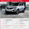 For KIA Sportage MK3 SL 2011 2012 2013 2014 2015 Chrome Door Handle Cover Exterior Trim Catch Car Cap Stickers Accessories
