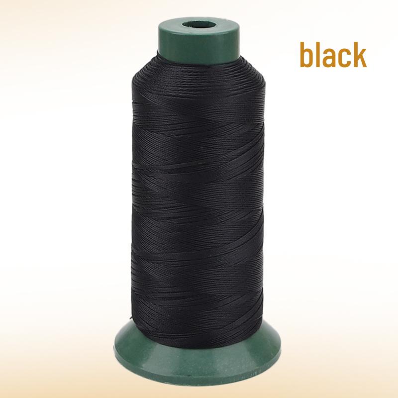 Sewing Machine & Handcraft Thread: High-Strength Mercerized Nylon for Upholstery, Leather, and Jeans