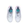 New LINING Vintage Basketball Shoes Women's High Top Standard White/Red/Blue AGBR082-1