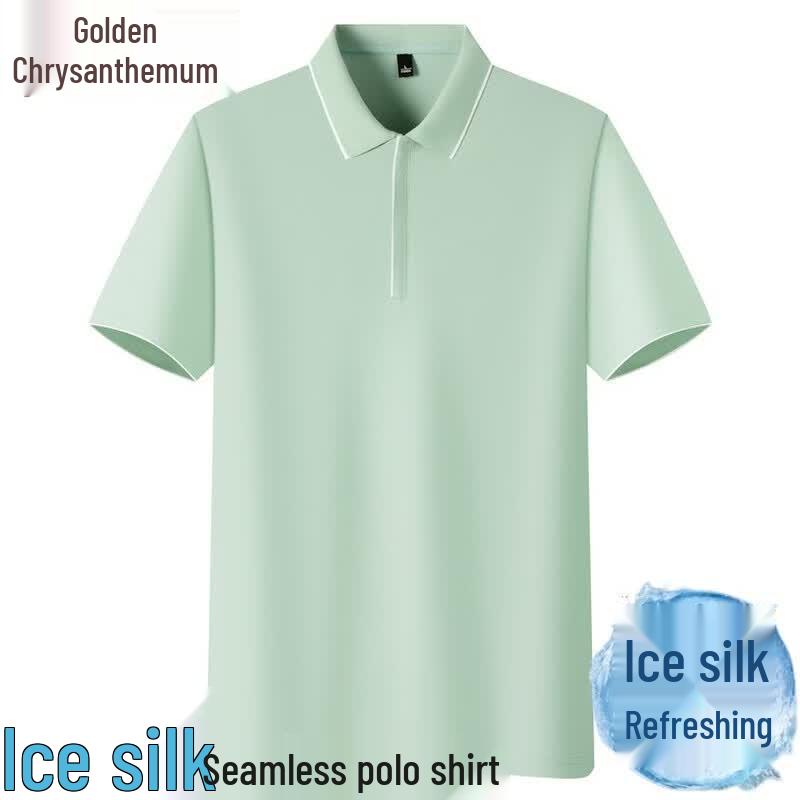Men s Quick-Dry Cooling Quarter-Zip Polo Work Shirt M