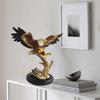 Chinese Style Simulated Eagle Ornaments Resin Decoration for Home Living Room Wine Cabinet Foyer Office Crafts