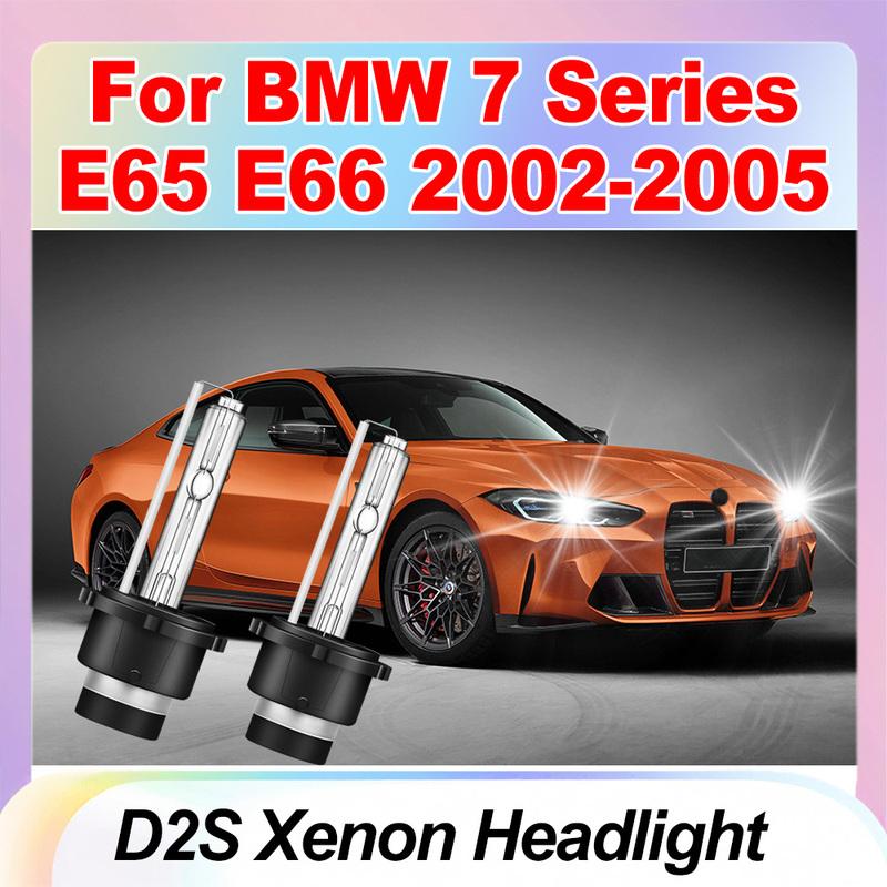 

Super White 6000K HID Headlights D2S Xenon Headlight Car Lights 12V Plug And Play Xenon Lamps For BMW 7 Series E65 E66 2002-2005 D2S