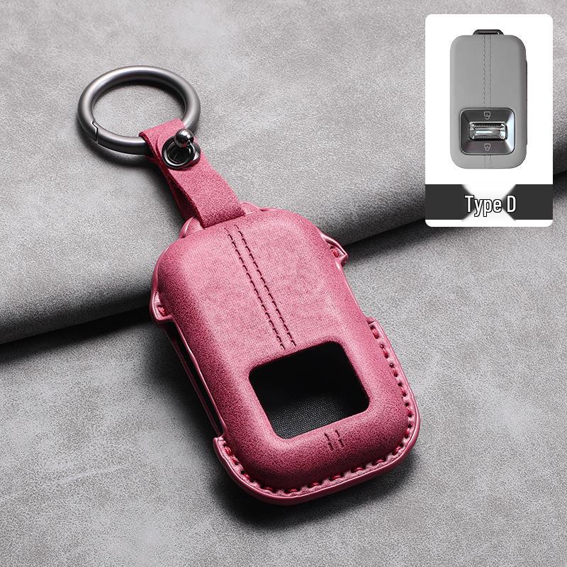 Zeekr 001 Lambskin Car Key Cover - Scratch & Dirt Resistant