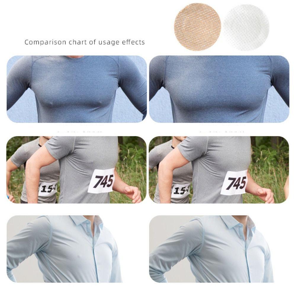 100pcs Traceless Chest Sticker Waterproof Breast Patch Self-adhesive Nipple Stickers  Unisex