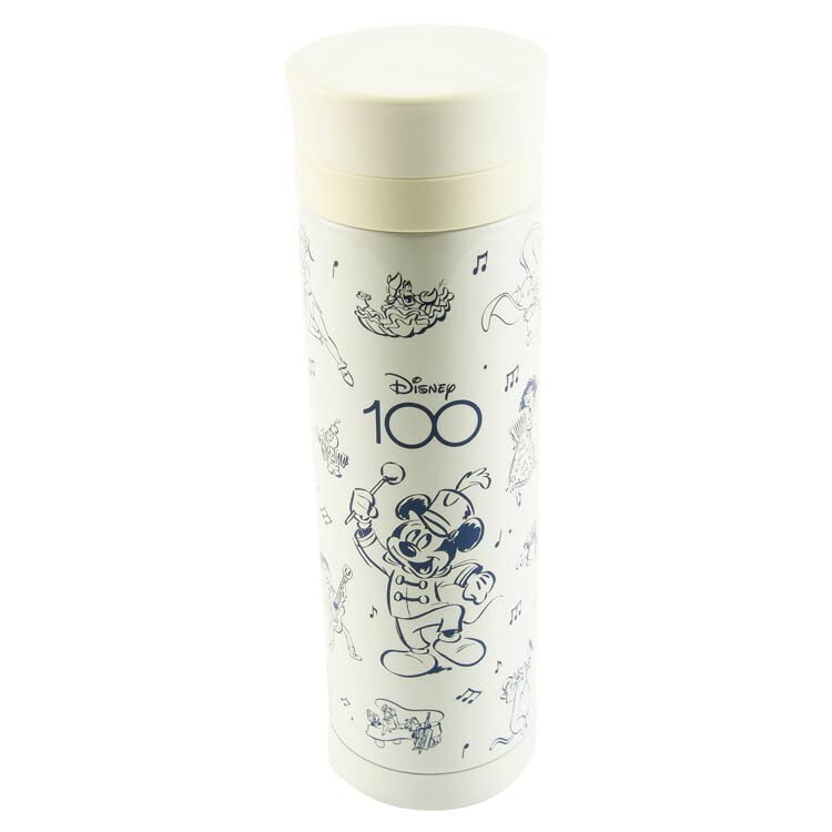 Yaxel Disney 100 D100MW Stainless Steel Bottle 300ml 832374 100th Anniversary Disney Mickey Adult Water Bottle Outing Walk Lunch