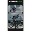 1/9 Scale Simulation Spray Kawasaki H2r Motorcycle Model Simulation Alloy Locomotive Toys Model Boy Car Collection Miniature