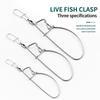 Fishing Tackle Accessories Fishing Lock Buckle Stainless Steel Live Fish Stringer