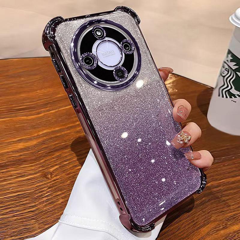 HonorX9D 5G Hülle Luxus Glänzende Abdeckung Für Honor X70 X9D X7D X7C X9C Smart Silikon Stoßfest Handyhüllen X 9D Bumper Frauen Mädchen