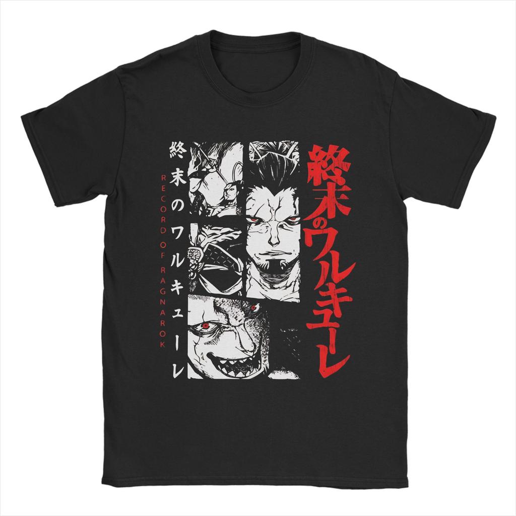 Casual TShirt Summer Shuumatsu No Valkyrie Buddha Record Of Ragnarok Fashion T Shirts for Unisex Awesome Short Sleeve Top Tees
