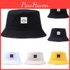 Smiley Face Patch Folding Fisherman Bucket Hat For Unisex Men And Women Outdoor Fun
