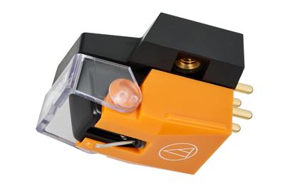 Audio-Technica AT-VM530xEN VM tipo stereo kasetė su tvirtu ovaliu adata ir aliuminio vamzdelio korpusu patefonams