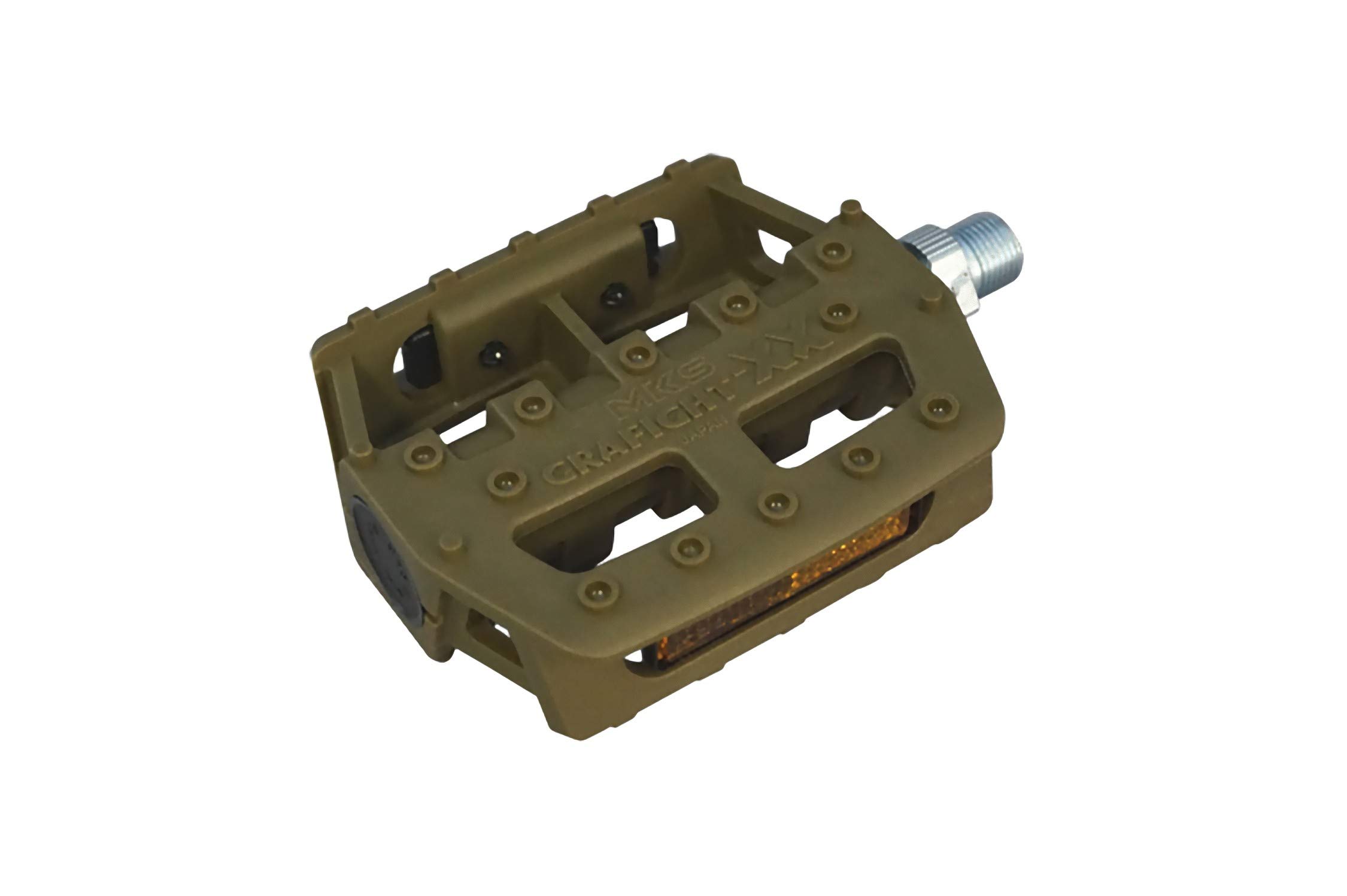 

MKS Bicycle Pedal inch core khaki (Mikashima Seisakusho) GRAFIGHT-XX (Graphite-XX) 1/2