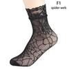 Black Socks Women Girls Ladies Soft Lace Short Ankle Socks Fishnet Stocking
