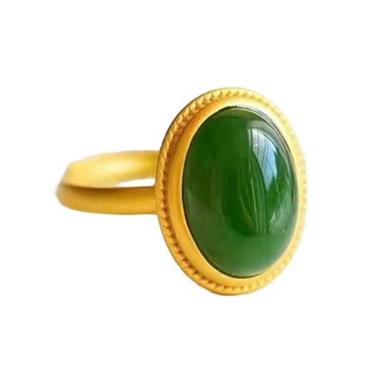 Женское винтажное искусственное свадебное изумрудное кольцо с драгоценным камнем, обручальное ювелирное изделие, подарки зелёный