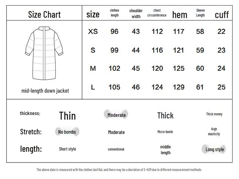 PEACEBIRD Women's Winter Long Knitted Lapel Puffer Down Jacket