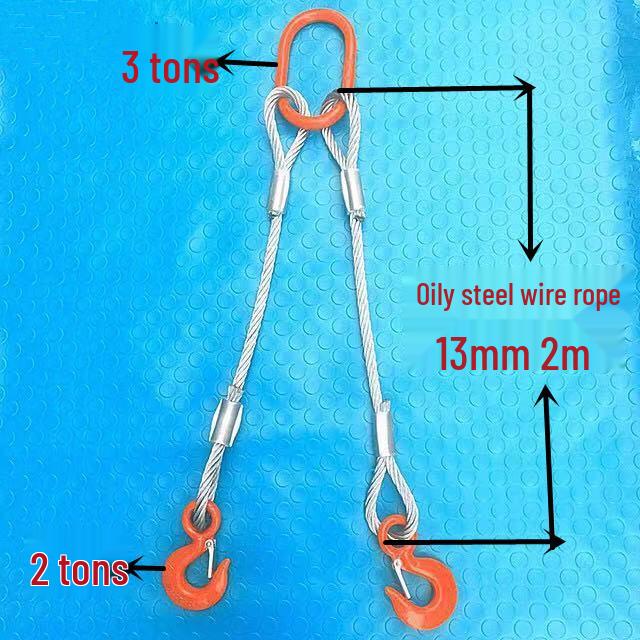 Wire Rope Sling Variants: Pressed Wire Rope, Lifting Hook, Two-Leg, Three-Leg, Four-Leg.