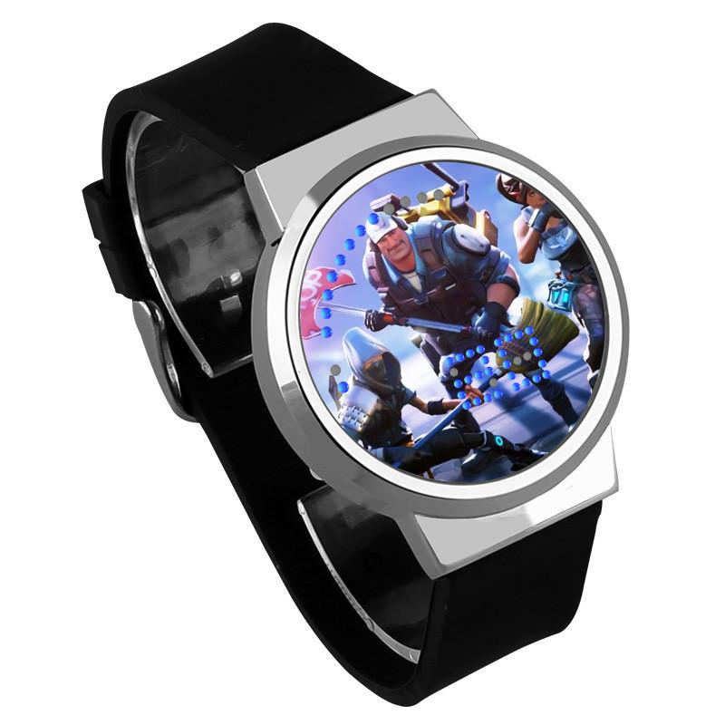 Hra Kompetitivní Střelba Světelný Dotykový LED Kreativní Elektronické Hodinky