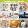 Double Sided Tape Heavy Duty, Removable Nano Double Sided Adhesive Tape, Clear Mounting Tape Picture Hanging Adhesive Strips Waterproof for Walls