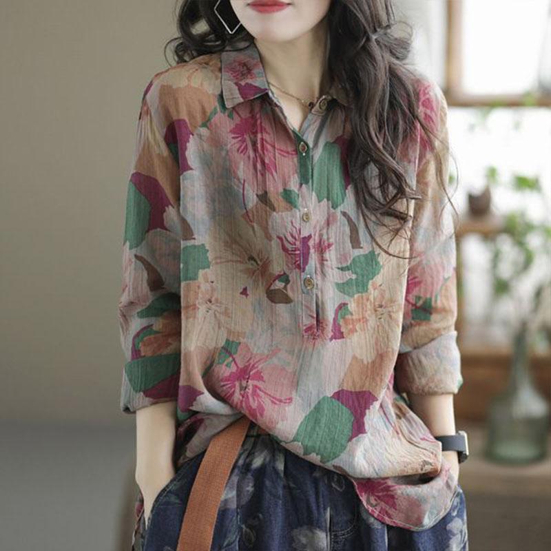 Vintage Fashion All-match Polo-Neck Pullovers