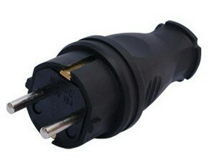 High-Power Waterproof 16A European Outdoor Plug Socket