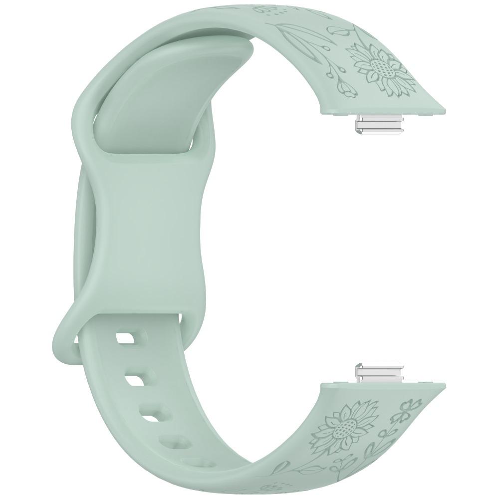 Silicone Engraved Women Strap For Huawei Fit5 5Pro Band Replacement Wristband for Huawei Fit4 4Pro 3 Bracelet Band Accessories