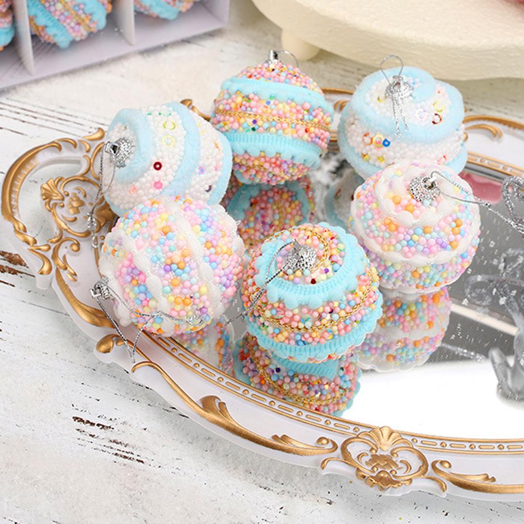 Bubble Candy Christmas Balls, Macaron-colored Creative Colorful Christmas Balls, Christmas Tree Decorations