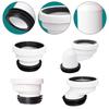 Adapter Toilet Drain Pipe Smooth Toilet Pan Connector Drainage Pipe Fittings  Toilet Accessories
