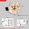 Diy Wooden Carousel Stem Kit Easy Assembly Cute Design Perfect For Kids Science Projects School Home Play