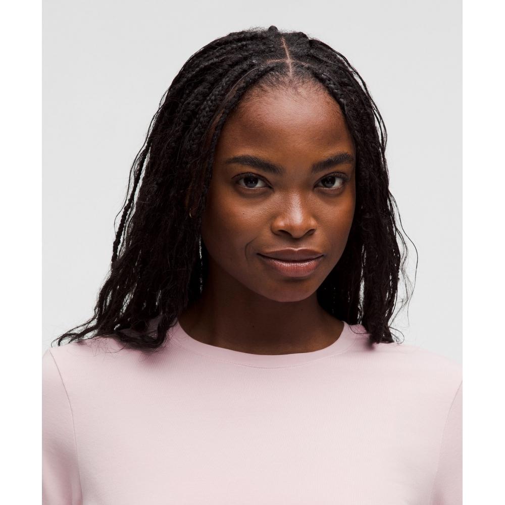 Lululemon Love Long Sleeve Shirt Pink Haze