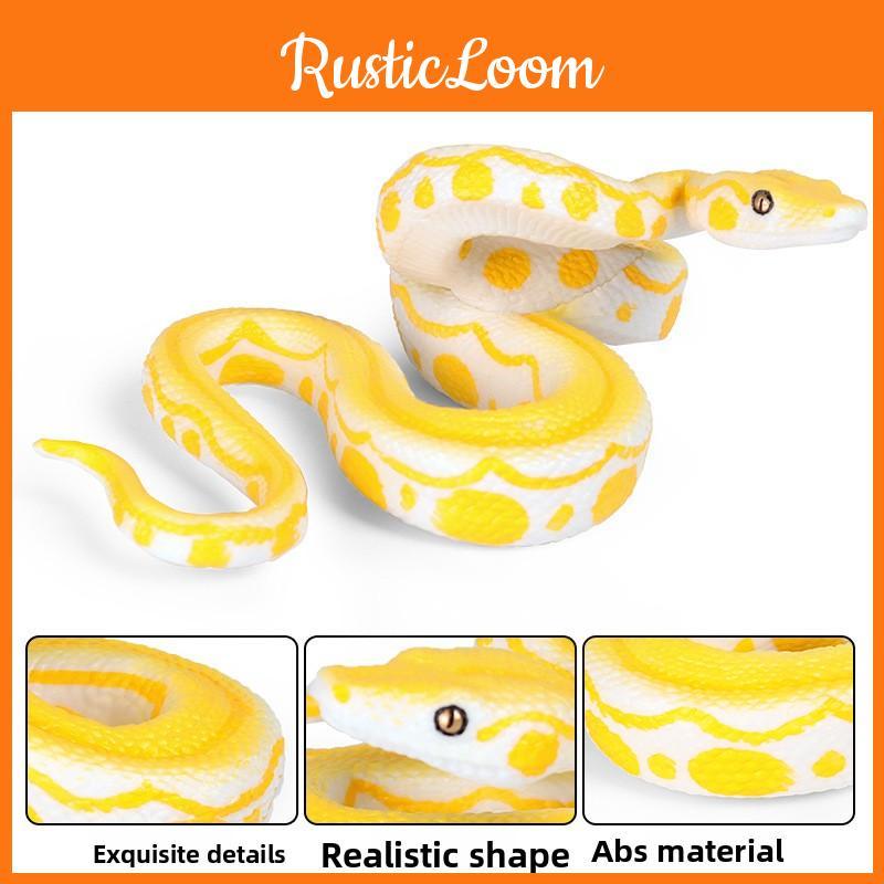 Snake Animal Amphibian Crocodile Toy Model For Kids Educational And Use Display