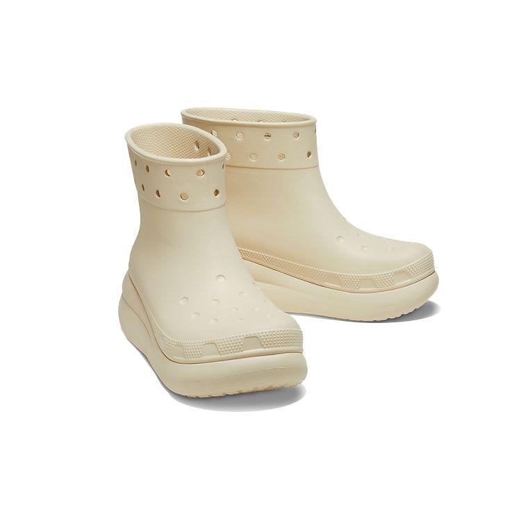 Crocs Classic Puff Outdoor Fashion Thick Sole Short Boots Women boots Off-White 207946-2Y2