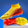Nuevas Botas de Fútbol para Hombre Adulto Entrenamiento Deporte Zapatos de Fútbol Tacos Niños Exterior Tacos Largos Antideslizante Transpirable Partido Cómodo