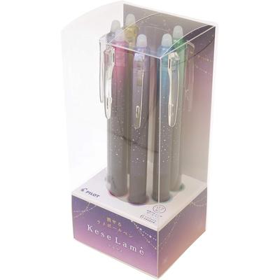Pilot KeseLame Glitter Ballpoint Pen 6 Color Set LKKB-138F-6C