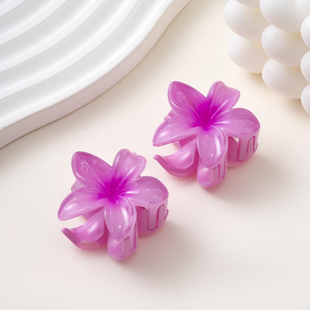 

2 шт. заколка для волос в виде цветка плюмерии, маленькая заколка для волос, женская заколка-краб для волос, корейские зажимы для волос, аксессуары для волос, дропшиппинг