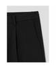 SHIFT.G Semi Wide Onetuck Slacks Black
