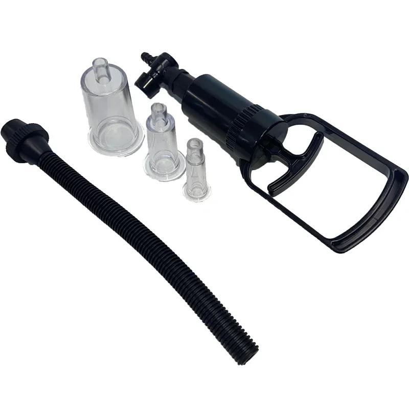 Pinza Ventosa para Pechos Bombas de Vacío Manuales Bombas Masajeadoras para Pezones Realce de Clítoris Juguetes Sexuales para Mujeres Lesbianas Parejas