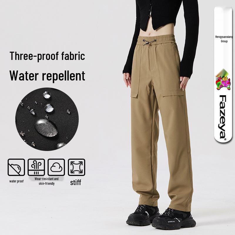 

Водонепроницаемые повседневные джоггеры Hengyuanxiang - мужская и женская спортивная рабочая одежда для весны и осени 5XL хаки