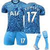 22/23 Tottenham Away Football Jerseys Shorts Socks Set New  Shorts Socks Adult Sizes Outfits