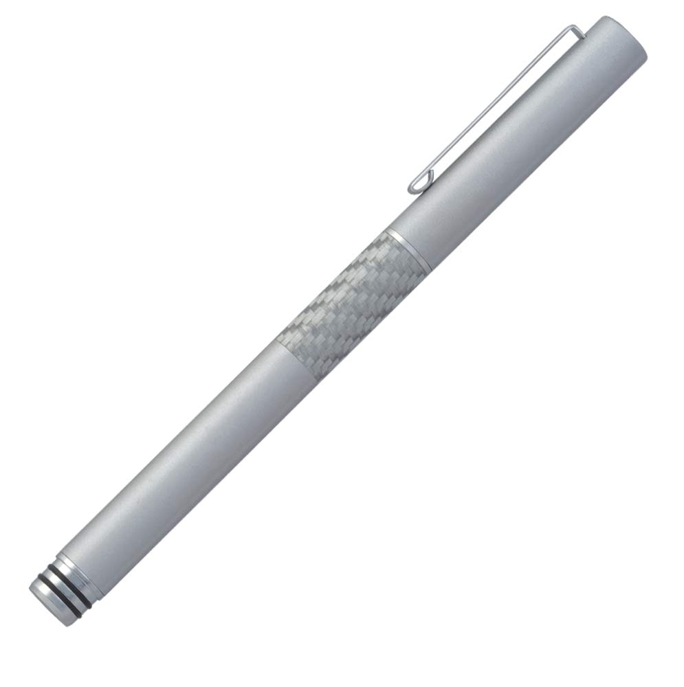 Перьевая ручка IWI Essential, Экстратонкое перо, Стекловолокно, Серебристый, IWI-9S701FP-D8D