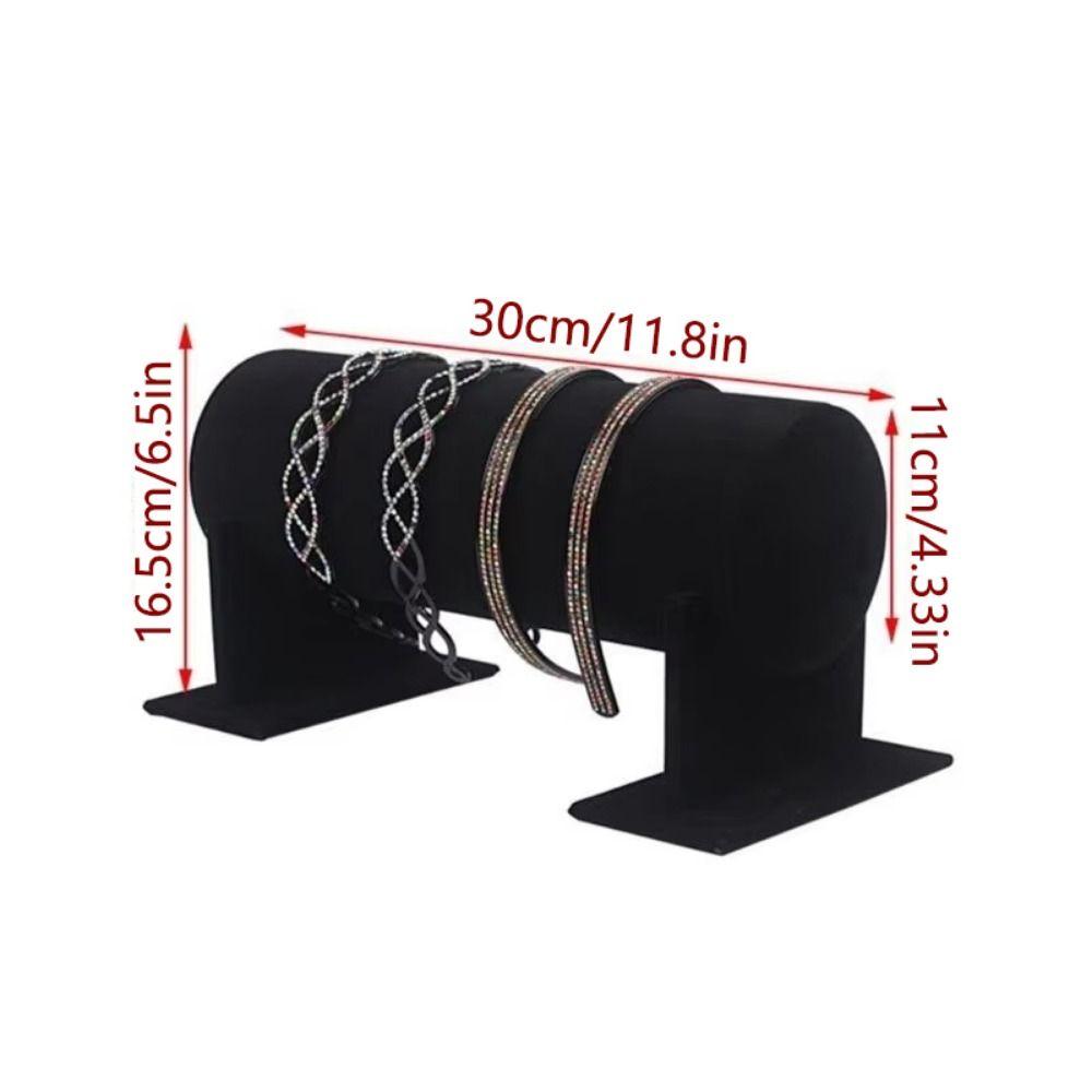 Space Saving Velvet Headband Holder Non-slip Headband  Organizer Jewelry Display Stand  Anklet