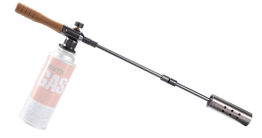 CAMPING MOON Fireman Giga Power 2-Way Torch with OD to CB Can Adapter, Igniter, and Storage Case (Full Set) MT-3955/I-1010