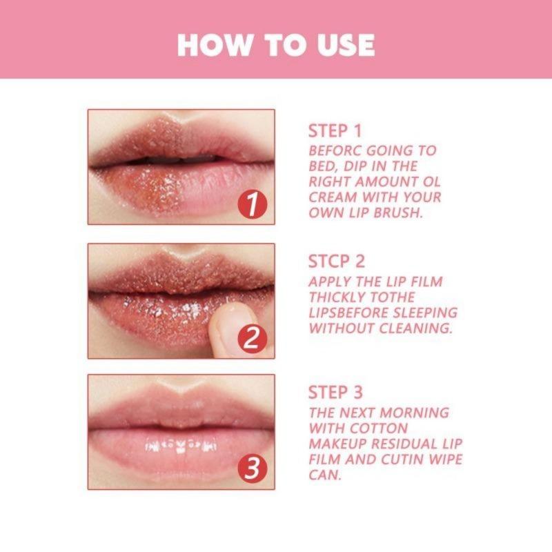 30g Peach Lip Scrub, Lightening Lip Lines, Hydrating, Exfoliating, Moisturizing Lip Scrub