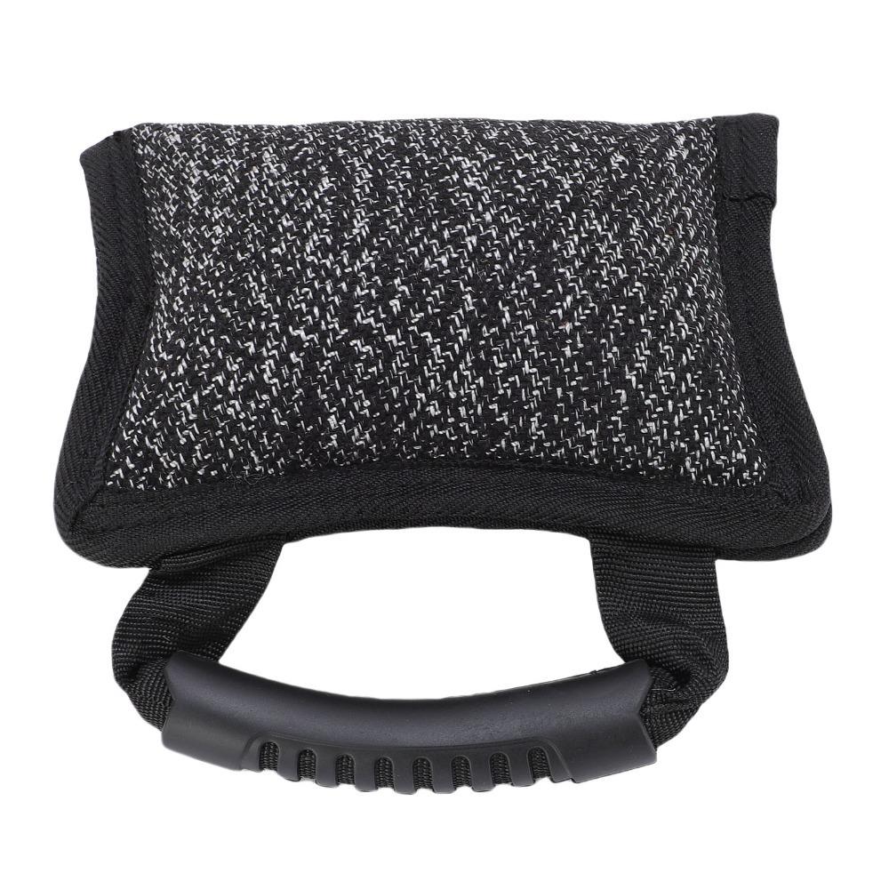 Linen Fabric Dog Bite Toy Black Dog Tug Toy Dog Molar Toy Dog Bite Target  Bite Work Practice
