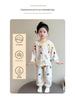Kinder Winter Flannel Schlafanzug Set - Koralle, Samt, Verdicktes Trendiges Design für Mädchen