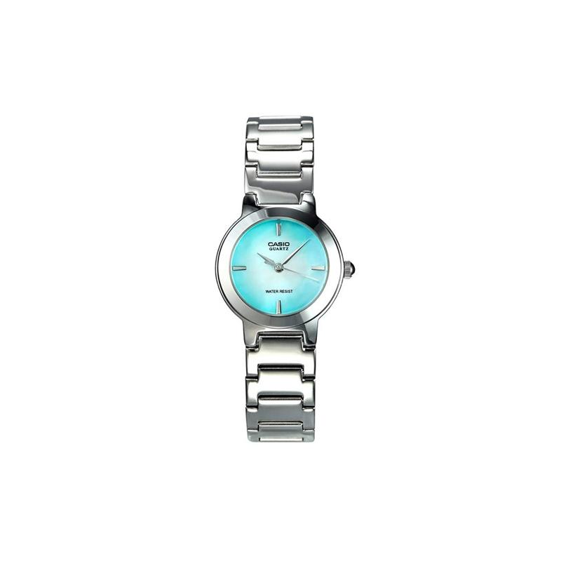 

Casio STANDARD series life waterproof analog display quartz movement stainless steel strap Japanese and Korean watch women s watch blue LTP-1191A-3CDF синий